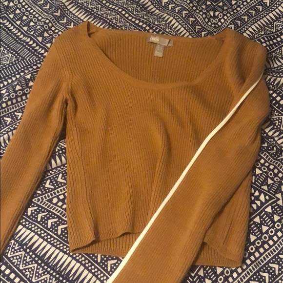 ASOS Sweaters - ASOS Tan Cropped Sweater